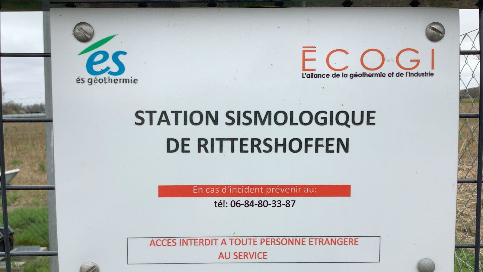 Seismologische Station Rittershoffen
