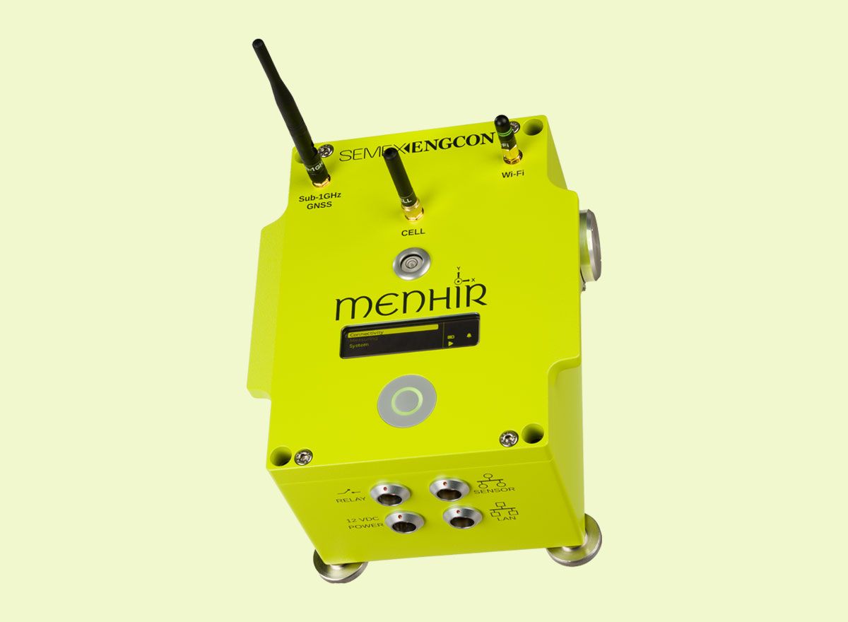 Erschütterungs- und Schwingungsgerät MENHIR